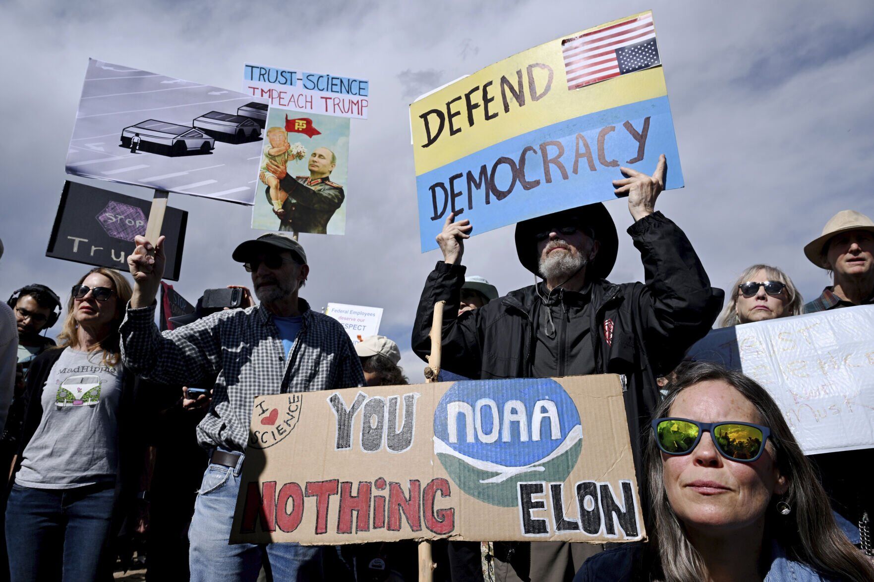 Trump NOAA Protest Colorado